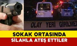 Karaman'da sokak ortasında ateş ettiler