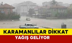 Karaman’da Yağış Bekleniyor