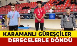 Karamanlı Güreşçiler Kayseri’den Derecelerle Döndü