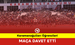 Karamanoğulları Öğrencileri Maça Davet Etti