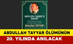 KARSA Bisküvi'nin Kurucusu Merhum Abdullah Tayyar Dualarla Anılacak