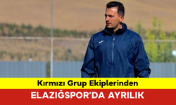 Kırmızı Grup Ekiplerinden Elazığspor’da Ayrılık