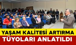 Kmü’lü Öğrencilere Yaşam Kalitesini Artırma Tüyoları Anlatıldı