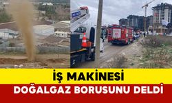 Kocaeli'de iş makinesi doğalgaz borusunu deldi, 13 mahallenin gazı kesildi