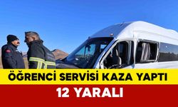 Mardin’de öğretmen servisi ile otomobil çarpıştı: 12 yaralı