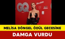 Melisa Döngel Ödül Gecesine Damga Vurdu