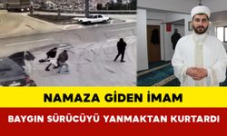 Konya'da Motokurye Boğazına Şeker Kaçan Çocuğu Böyle Kurtardı