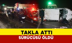 Nevşehir'de hafif ticari aracın sürücüsü kazada öldü