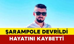 Şarampole devrilen motosikletin sürücüsü hayatını kaybetti