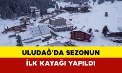 Uludağ’da Sezonun İlk Kayağı Yapıldı