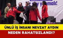 Ünlü İş Adamı Nevzat Aydın Plaket Alacağı Esnada Rahatsızlandı