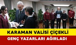 Vali Çiçekli Genç Yazarlarını Ağırladı