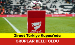 Ziraat Türkiye Kupası’nda Gruplar Belli Oldu