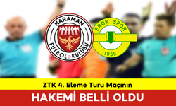 ZTK 4. Eleme Turu Maçının Hakemi Belli Oldu