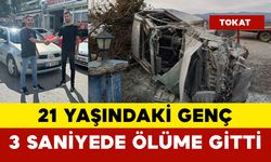 21 yaşındaki genç 3 saniyede ölüme gitti