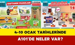 A101 4-10 Ocak Tarihlerinde Aktüel İndirimleri: 4-10 Ocak A101 Aktüel raflarında hangi ürünler var?