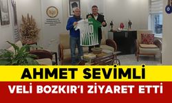 Ahmet Sevimli Veli Bozkır’ı Ziyaret Etti