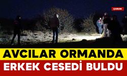 Avcılar ormanda erkek cesedi buldu