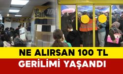 Balıkesir’de “Ne Alırsan 100 Lira” Kampanyası İzdihama Neden Oldu