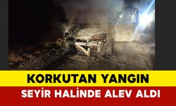 Bilecik’te Seyir Halindeki Araç Alev Aldı