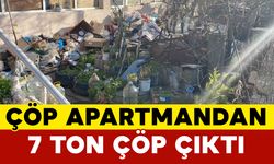 Bu Apartmandan 7 Ton Çöp Çıktı