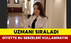 Bu sebzeleri diyette kullanmalısınız