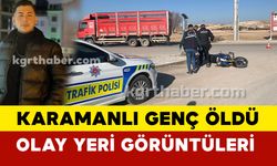 (FOTO EKLENDİ) Karaman’da sürat motoru hafif ticari araçla çarpıştı: 1 ölü 1 yaralı