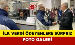 (FOTO GALERİ) Karaman'da 2025'in ilk vergisini ödeyen mükellefler ödüllendirildi