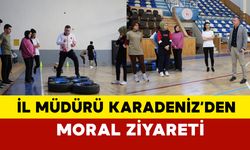 Gençlik ve Spor İl Müdürü Karadeniz’den Adaylara Moral Ziyareti