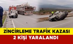 Hatay Hassa’da Zincirleme Trafik Kazası: 2 Yaralı