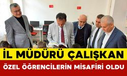 İl Müdürü Çalışkan, Özel Öğrencilerin Misafiri Oldu