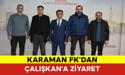 Karaman FK’dan Çalışkan'a Ziyaret