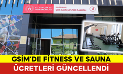 GSİM'de Fitness ve Sauna Ücretleri Güncellendi