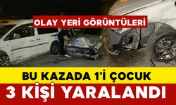 Karaman’da Kavşakta Kaza: 1'i Çocuk 3 Kişi Yaralandı