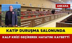 Katip duruşma salonunda kalp krizi geçirerek hayatını kaybetti