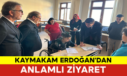 Kaymakam Erdoğan'dan Anlamlı Ziyaret