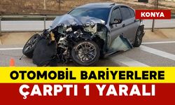 Konya'da Korkutan Kaza: 1 Yaralı