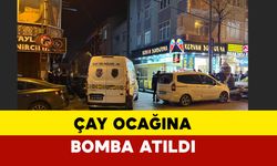 Küçükçekmece’de çay ocağına bomba atıldı, panik yaşandı