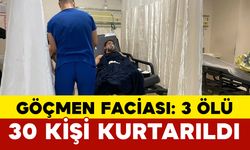 Kuşadası açıklarında göçmen faciası: 3 ölü, 30 kişi kurtarıldı