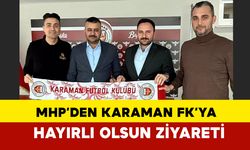 MHP Karaman İl Başkanlığından Karaman FK’ya Ziyaret