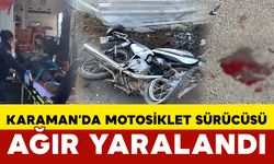 Motosiklet Kazasında Kask Takmayan Sürücü Ağır Yaralandı