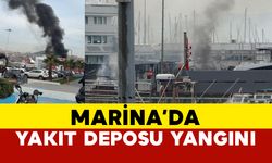 Pendik Marina’da Yakıt Deposunda Yangın Paniği