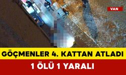 Polisten kaçan göçmenler 4. kattan atladı: 1 ölü, 1 yaralı