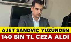 Sandviç talebini karşılamayan AJET’e 141 bin 934 lira para cezası