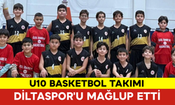 U10 Basketbol Takımı Diltaspor'u Mağlup Etti