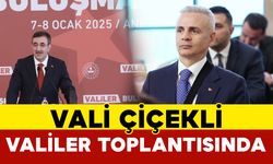 Vali Çiçekli Valiler Toplantısında