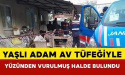 Yaşlı adam iki yerinden vurulmuş halde ölü olarak bulundu