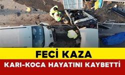 Feci kazada karı-koca hayatını kaybetti