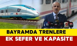 Bakan Uraloğlu Duyurdu: Bayramda Trenlere Ek Sefer ve Ek Kapasite