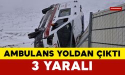 Kahramanmaraş’ta ambulans kazası: 3 yaralı